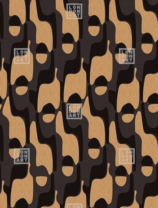 Papier Peint Panoramique sur Mesure DARLING par Nicola Bottegal pour London Art