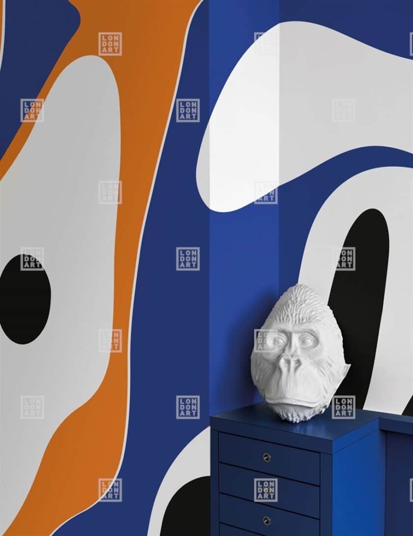 Papier Peint Panoramique sur Mesure ARS MACHINA par Marco Oggian pour London Art – Image 2