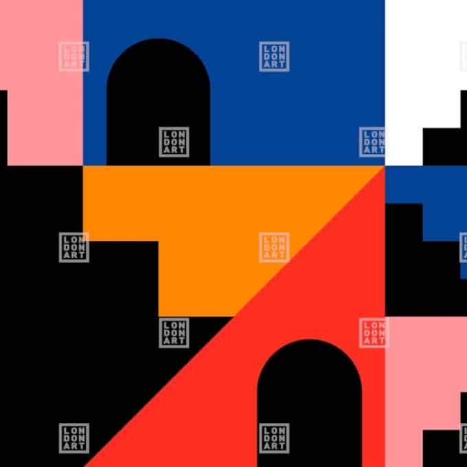 Papier Peint Panoramique sur Mesure GRADINO par Marco Oggian pour London Art