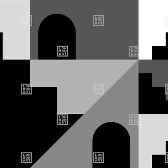 Papier Peint Panoramique sur Mesure GRADINO par Marco Oggian pour London Art