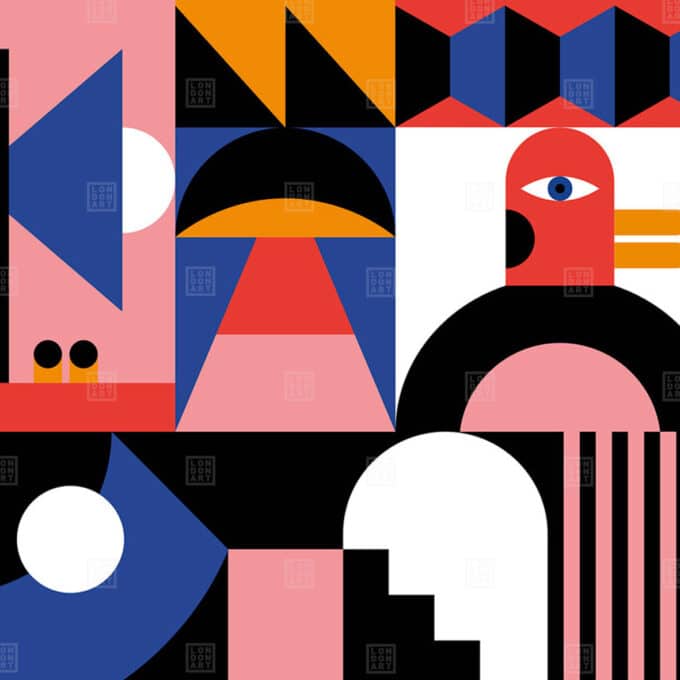 Papier Peint Panoramique sur Mesure EDEN par Marco Oggian pour London Art