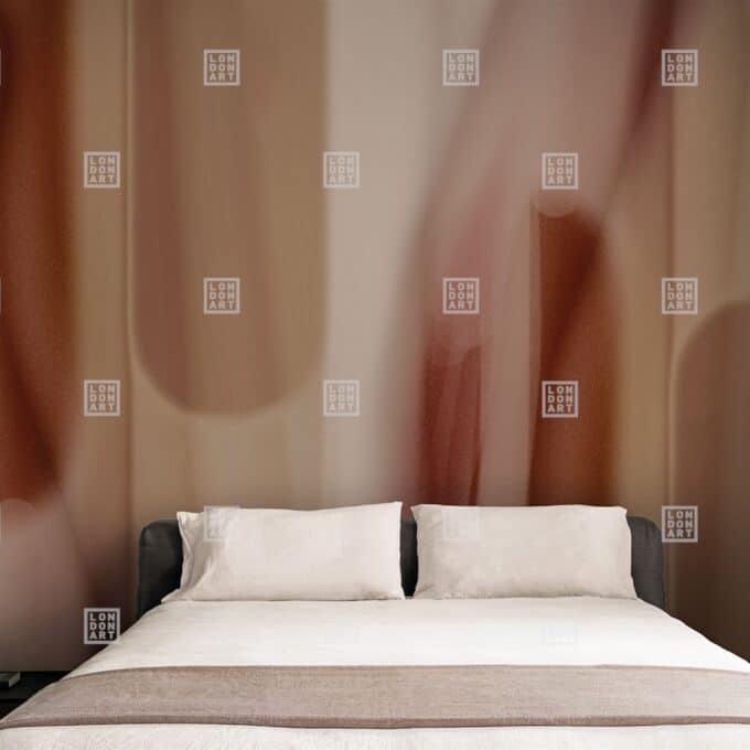 Papier peint panoramique sur mesure PALETTE par Laura Pozzi pour London Art