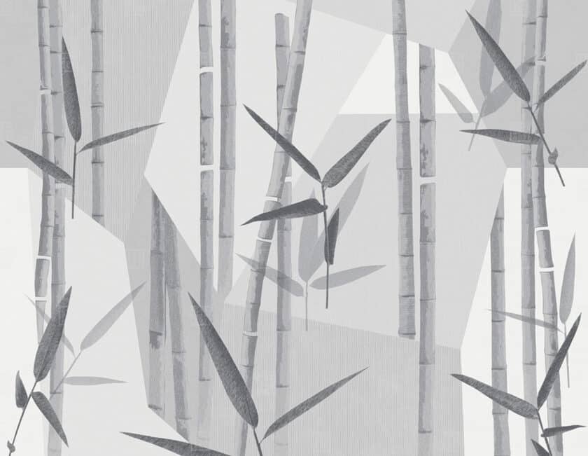 Papier Peint Panoramique sur Mesure BAMBUSEAE par Bruno Tarsia pour London Art – Image 4