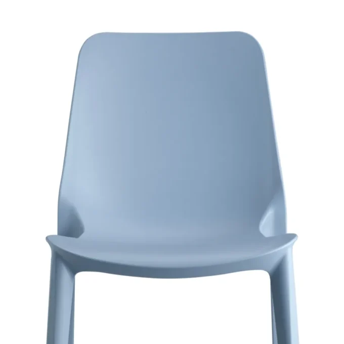 Lot de 6 chaises extérieures empilables en technopolymère SCCO3