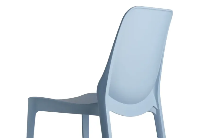 Lot de 6 chaises extérieures SCCO3 en technopolymère recyclé – Image 2