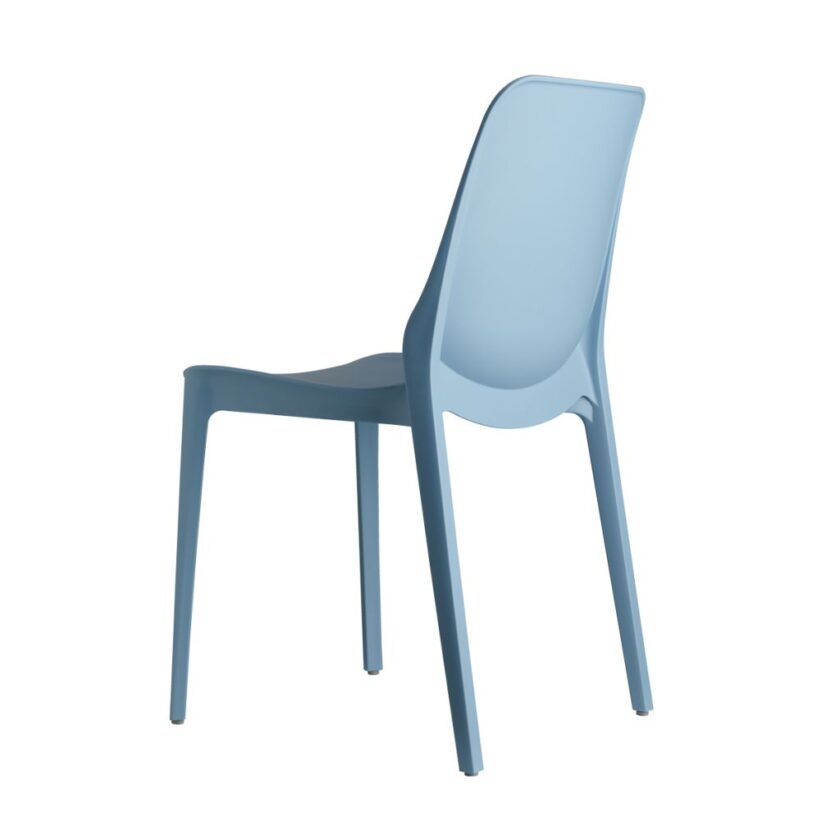 Lot de 6 chaises extérieures SCCO3 en technopolymère recyclé – Image 4