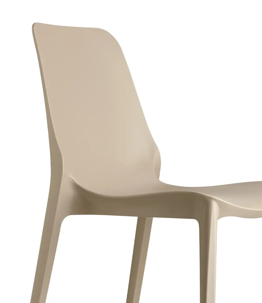 Lot de 6 chaises extérieures SCCO3 en technopolymère recyclé – Image 6
