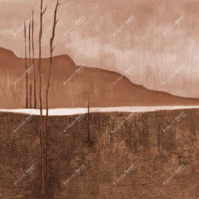 Papier peint personnalisable Namasté – Collection Monochrome par Inkiostro Bianco