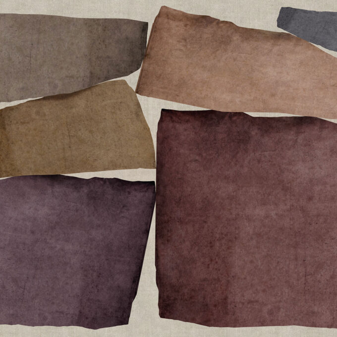 Papier peint personnalisable Subterranea – Collection Monochrome par Inkiostro Bianco