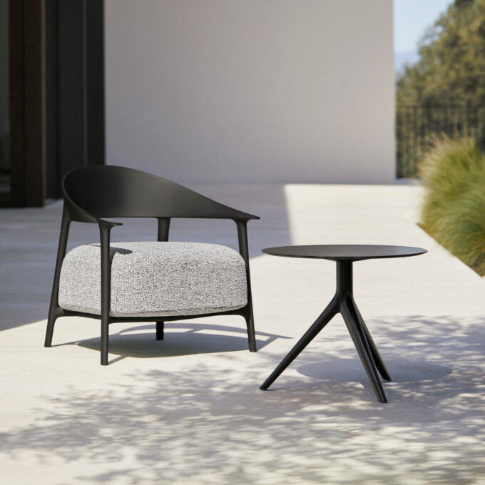 Lot de 2 fauteuils extérieurs Africa Lounge Chair par Vondom