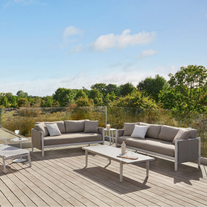 Canapé d’extérieur 2,5 places Switch Fabric – Diphano