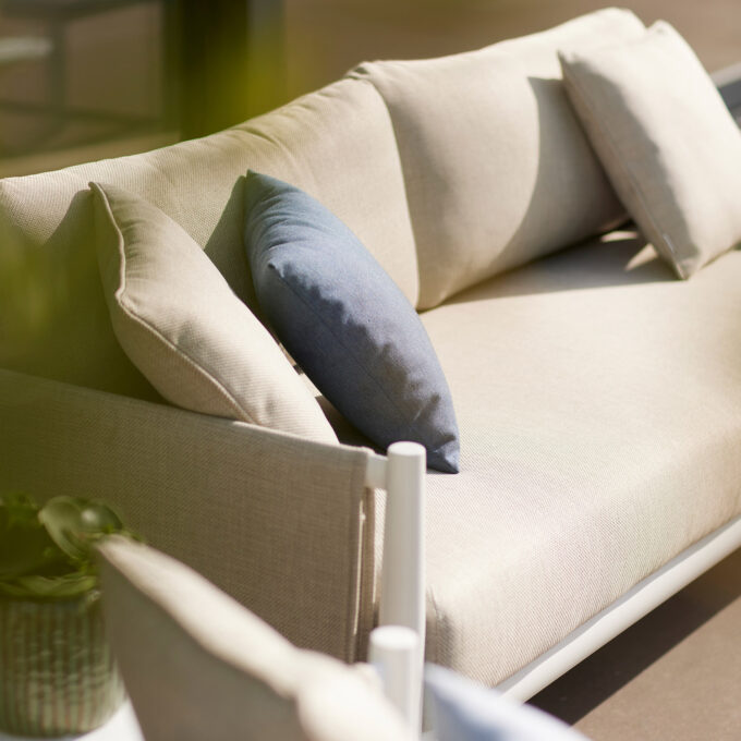 Salon de jardin Combo Switch Fabric – Diphano (1 canapé 2,5 places + 2 fauteuils)