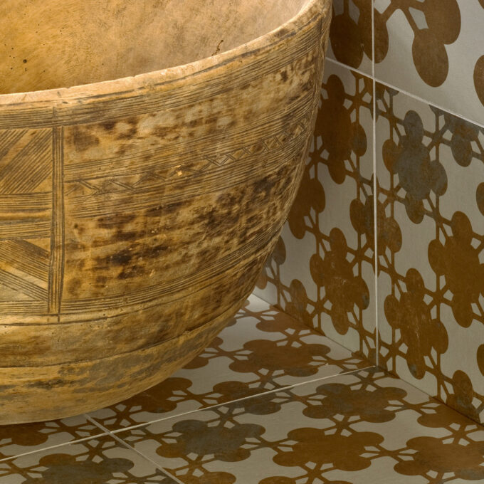 Carrelage Mutina Azulej Estrela Grigio 20x20 par Patricia Urquiola