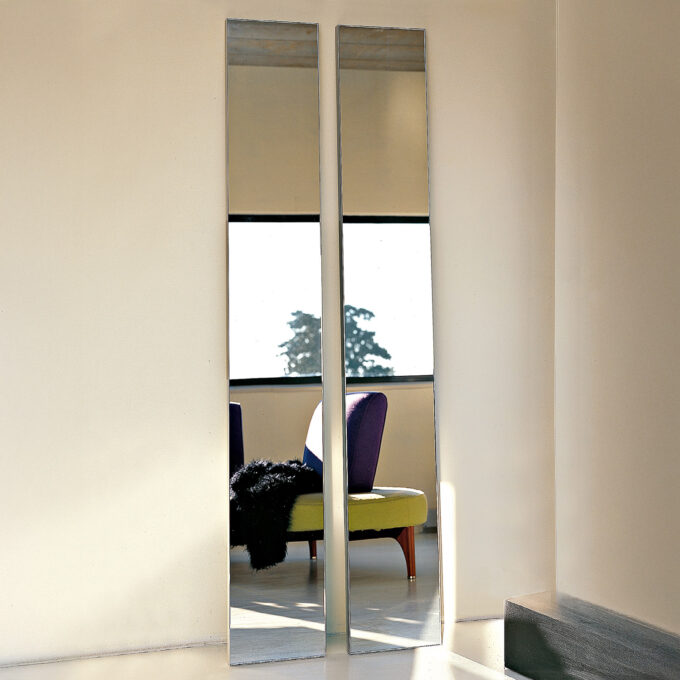 Miroir mural Leggero par Bmb Italy – Minimalisme élégant et formats variés