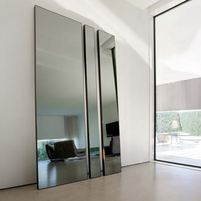 Miroir mural Leggero par Bmb Italy – Minimalisme élégant et formats variés