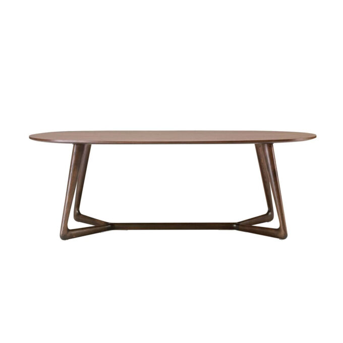 Table Cover 5404.2 ovale en bois massif – Pacini & Cappellini