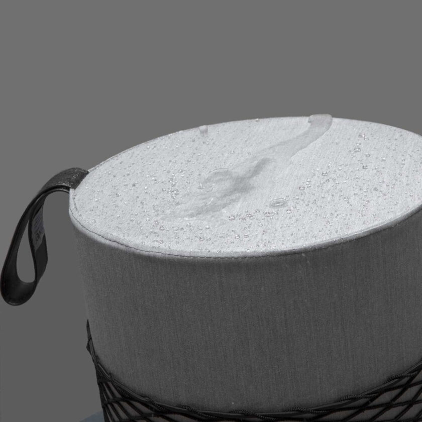 Tabouret de douche étanche avec poignée et filet – Collection ROLL par Ever Life – Image 5