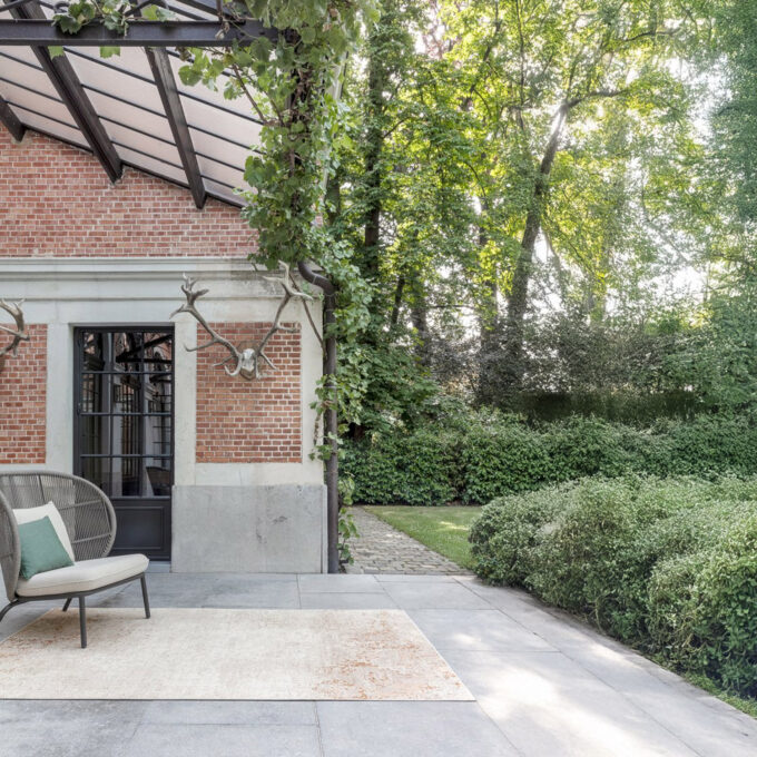 Tapis intérieur extérieur Luminous Copper par Ligne Pure