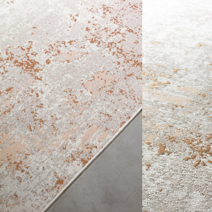 Tapis intérieur extérieur Luminous Copper par Ligne Pure