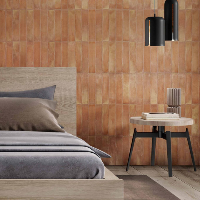 Carreau en Terre Cuite Artisanale 6x30 cm – Série Ecologica