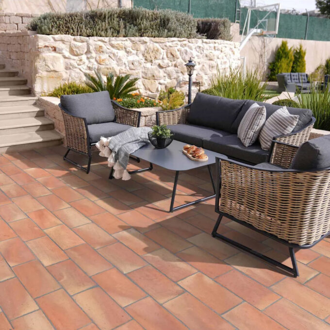 Carreau en Terre Cuite Artisanale 15x30 cm – Série Ecologica