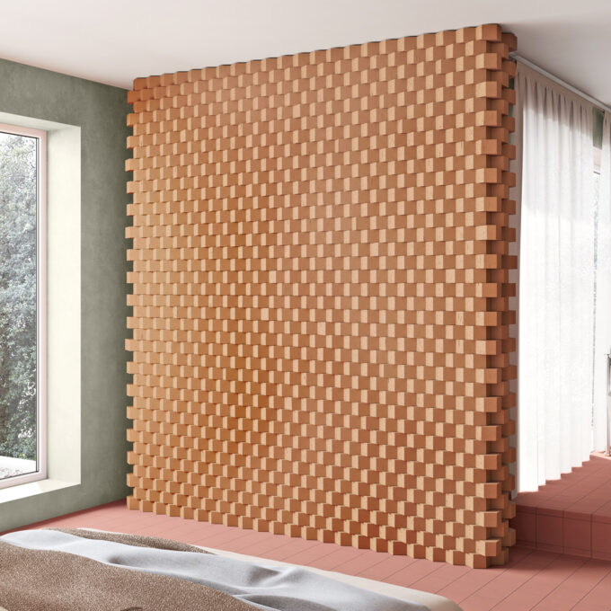 Claustra Mutina Hives Natural – Design Konstantin Grcic
