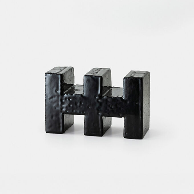 Claustra Mutina Brac Nero – Design Nathalie Du Pasquier