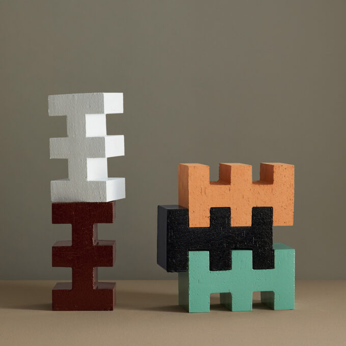 Claustra Mutina Brac Argilla – Design Nathalie Du Pasquier