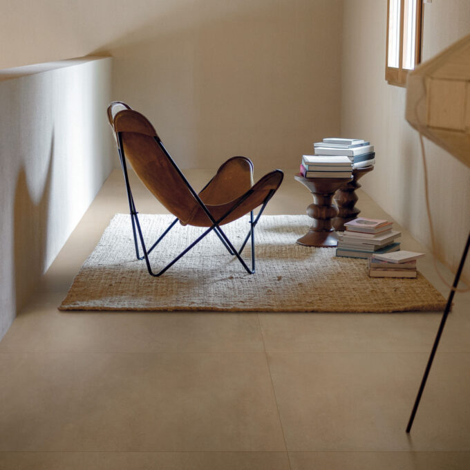 Carrelage Florim SensiTerre Cottone Naturale 120x120 R10 PTV 9mm