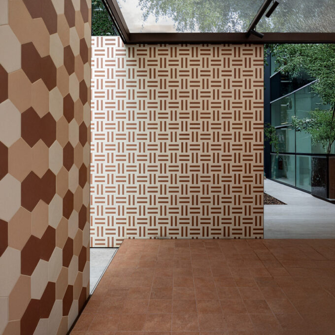 Carrelage Florim SensiTerre Mattone Grana Antidérapant 20x20 R11 9mm