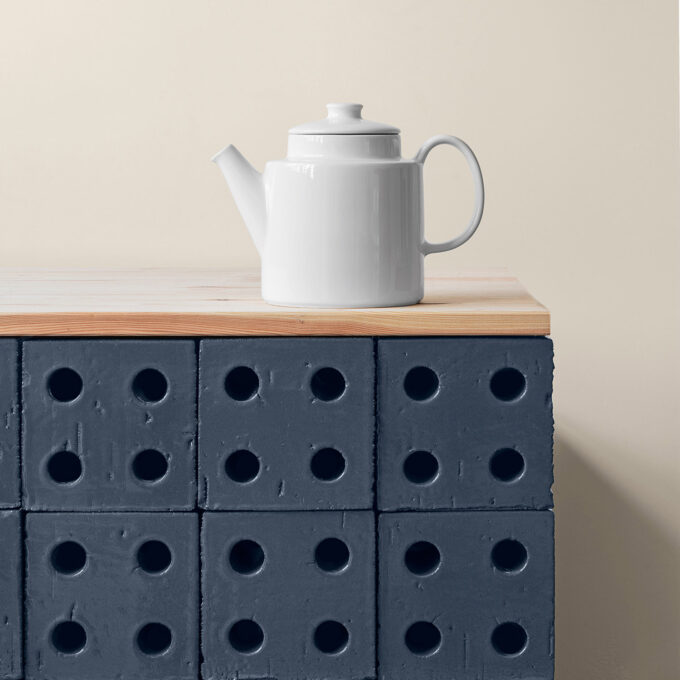 Claustra Bloc Blue Glossy Mutina – Design Ronan & Erwan Bouroullec
