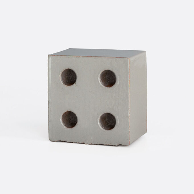 Claustra Bloc Grey Glossy Mutina – Design Ronan & Erwan Bouroullec