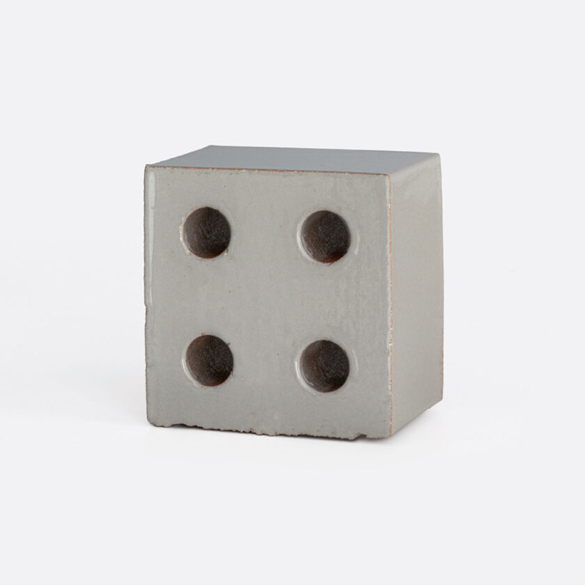Claustra Bloc Grey Glossy Mutina – Design Ronan & Erwan Bouroullec
