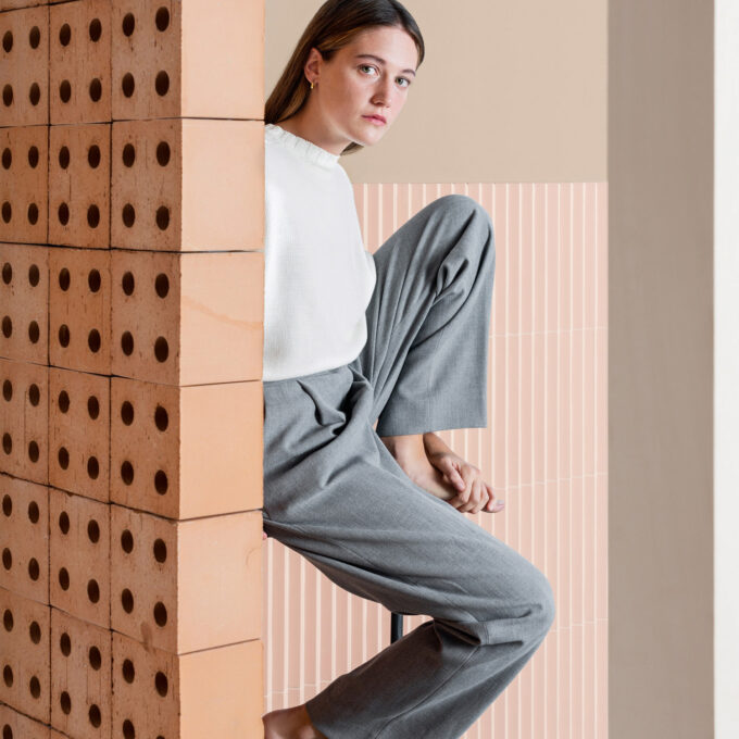 Claustra Bloc Natural Mutina – Design Ronan & Erwan Bouroullec