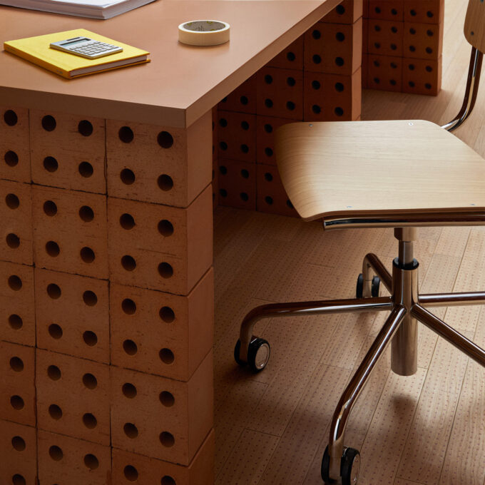 Claustra Bloc Natural Mutina – Design Ronan & Erwan Bouroullec