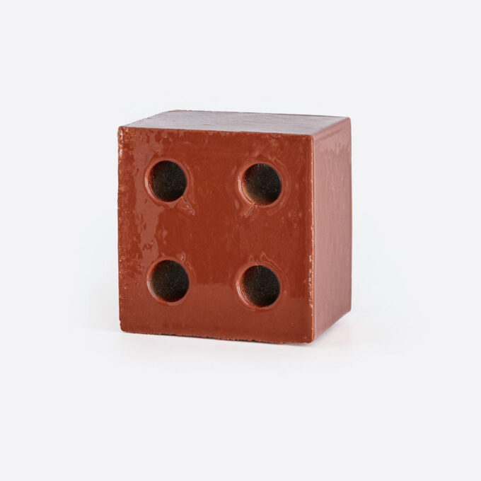 Claustra Bloc Red Glossy Mutina – Design Ronan & Erwan Bouroullec