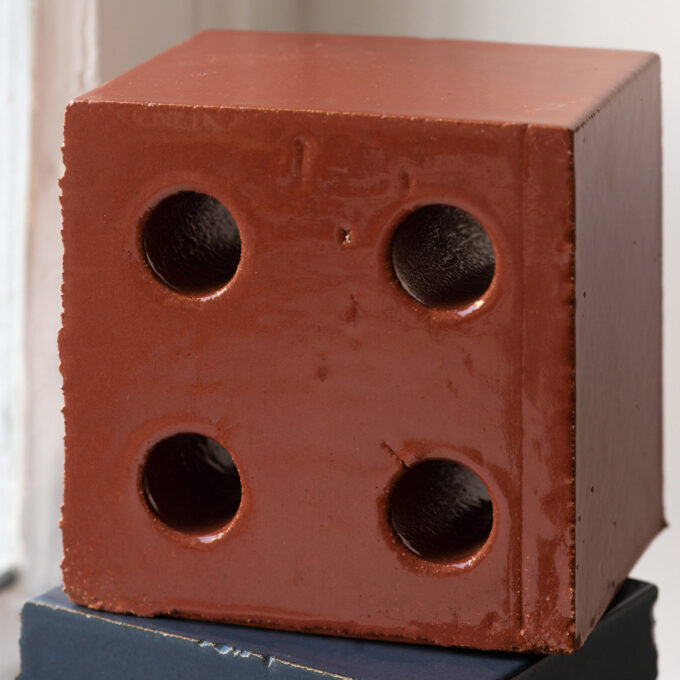 Claustra Bloc Red Glossy Mutina – Design Ronan & Erwan Bouroullec