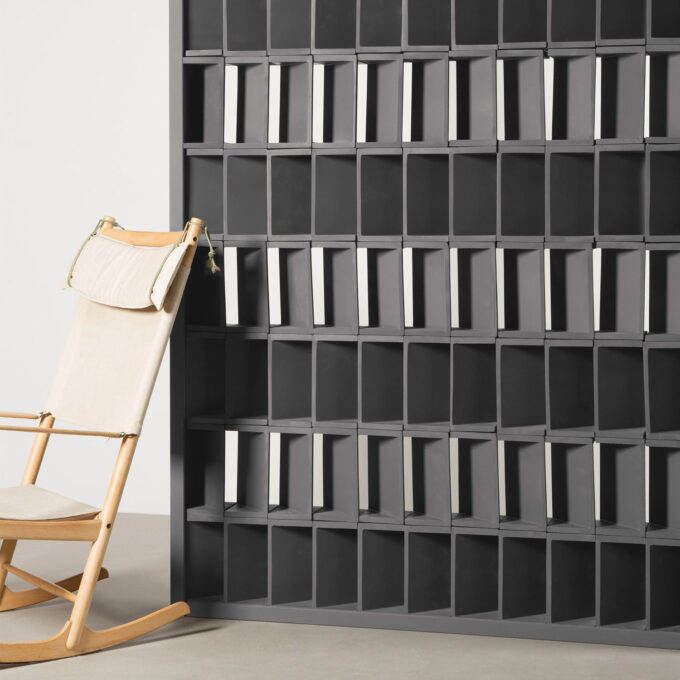 Claustra Mistral Black – Mutina L.12,5 x H.25,5 x P.12,5 cm