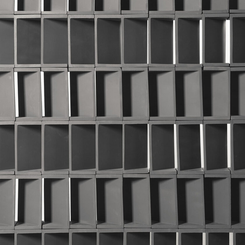 Claustra Mistral Black – Mutina L.12,5 x H.25,5 x P.12,5 cm – Image 3