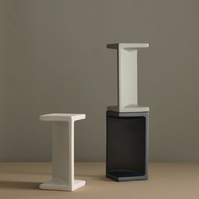 Claustra Mistral Black – Mutina L.12,5 x H.25,5 x P.12,5 cm