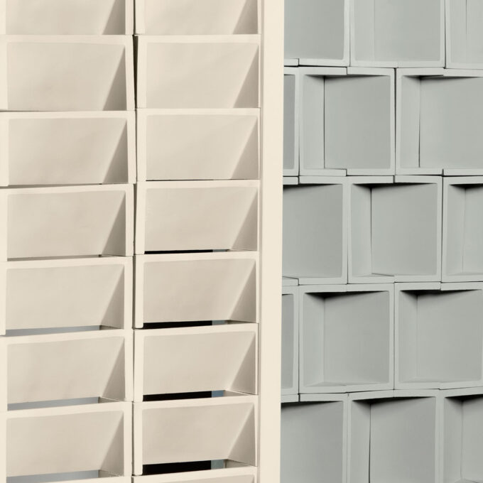 Claustra Mistral Owl – Mutina L.12,5 x H.25,5 x P.12,5 cm