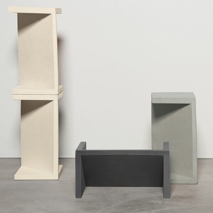 Claustra Mistral Black – Mutina L.12,5 x H.25,5 x P.12,5 cm