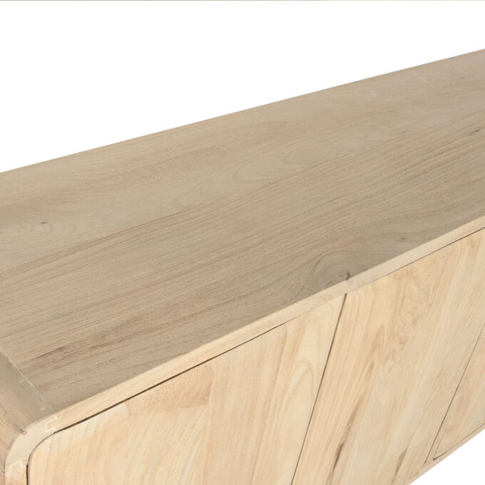 Buffet en chêne massif naturel CALA BLANCA L.180 cm