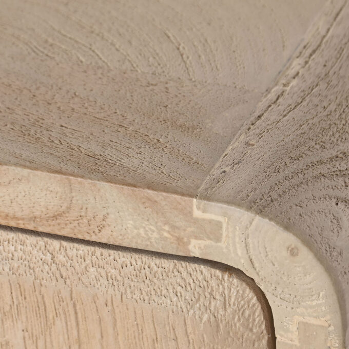 Buffet en chêne massif naturel CALA BLANCA L.180 cm