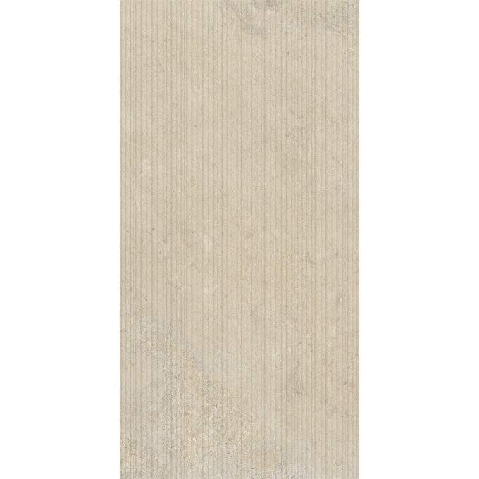 Carrelage Florim CASUAL LIFE Champagne Cannettato 9mm 60x120 mural
